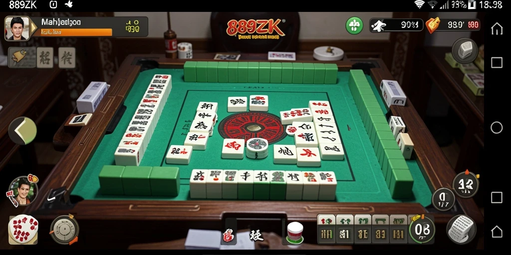 Tampilan gameplay <strong>889ZK</strong> yang menarik dan menantang di layar.