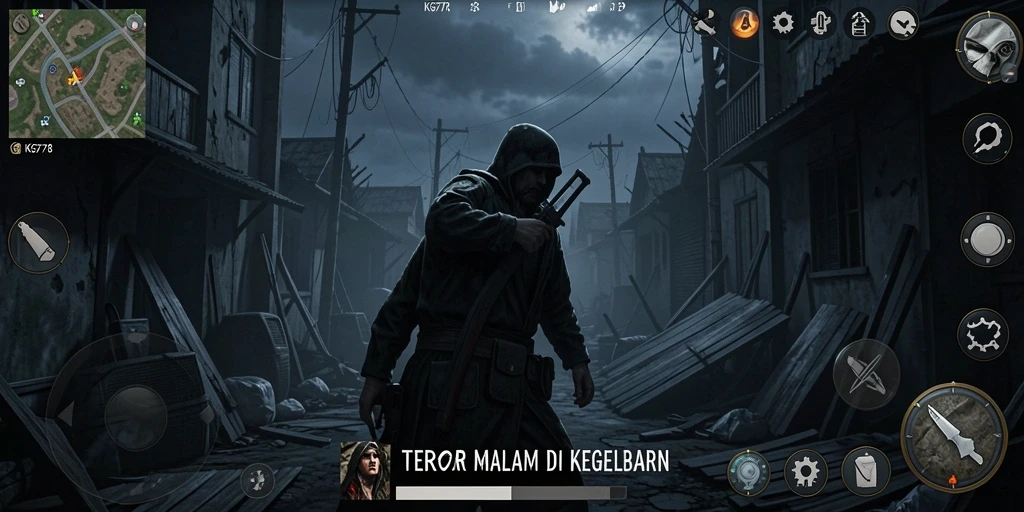 Menampilkan gameplay Horror yang menegangkan dan atmosfer mencekam.