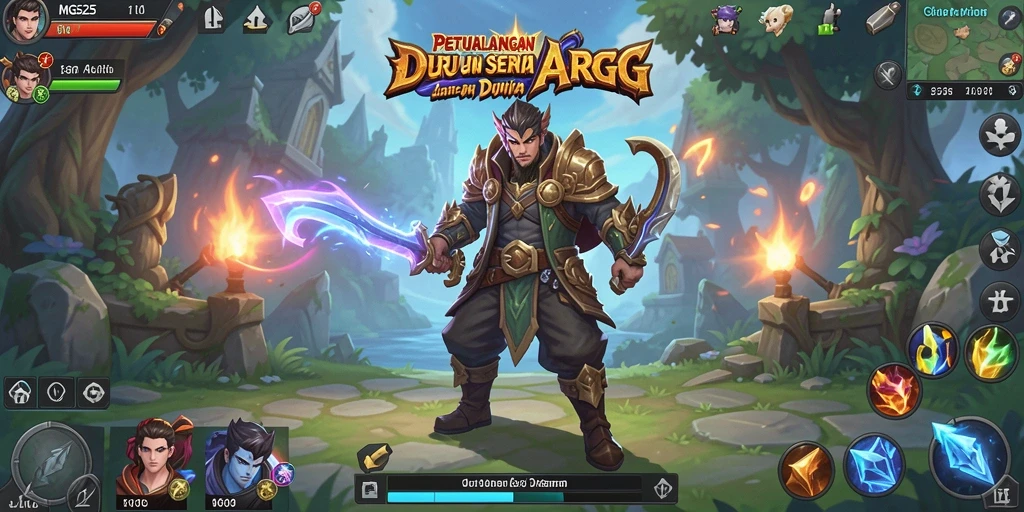 Tampilan menakjubkan dari gameplay MG525 yang seru dan mendebarkan.
